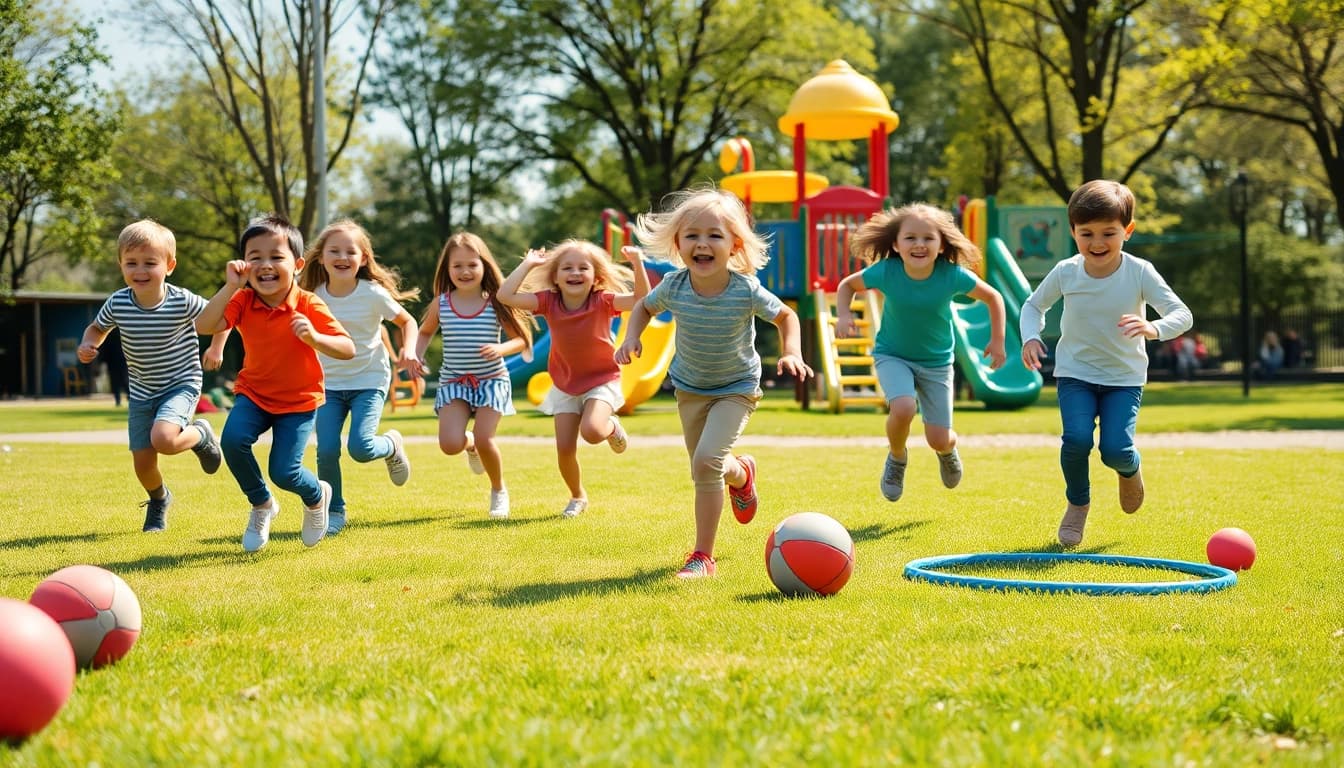 Details jetzt lesen fuer kreative und aktive Bewegungsspiele mit Kindern