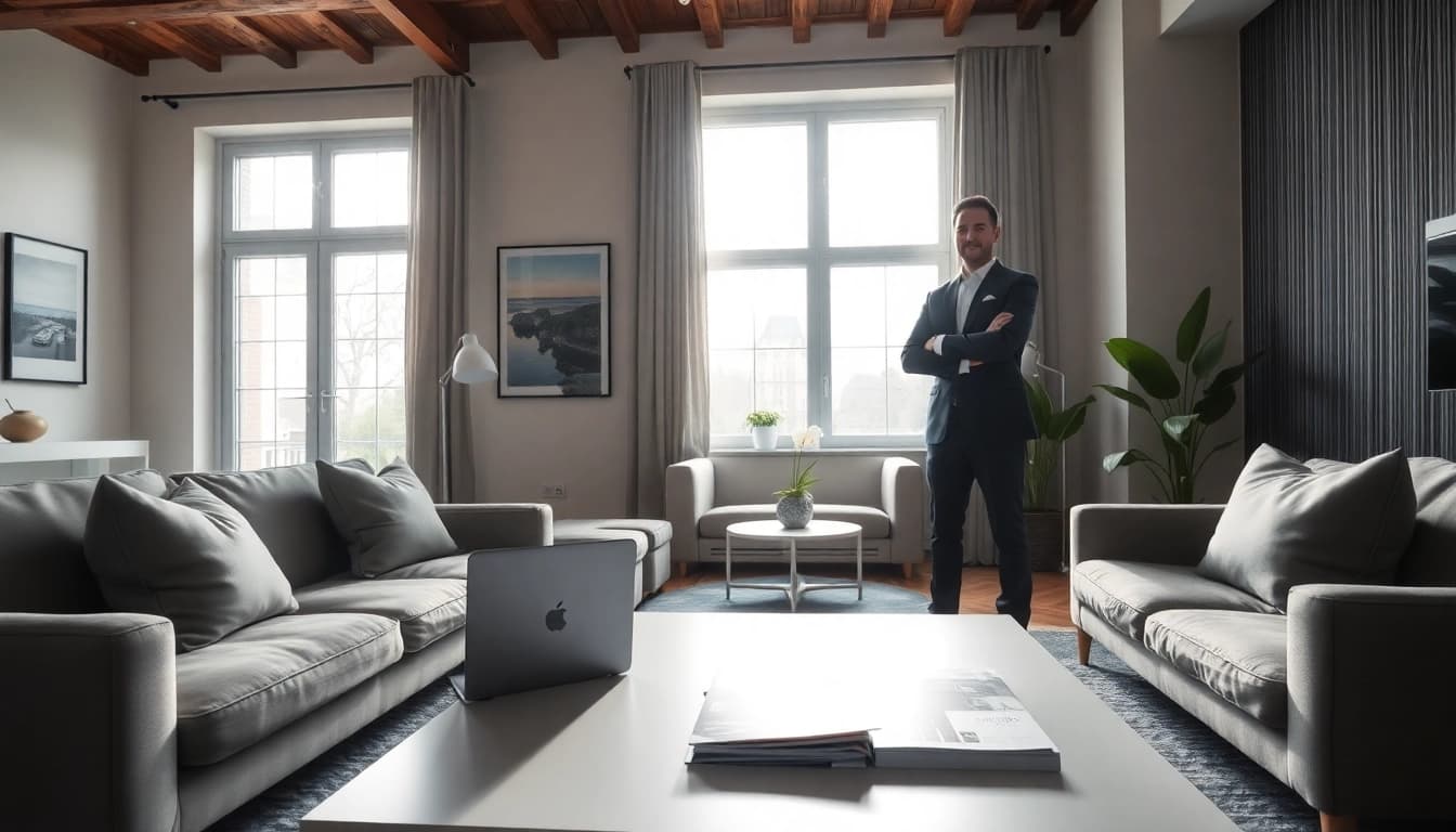 Immobilienmakler Frankfurt Eschersheim präsentiert stilvolles Wohnambiente in Frankfurt.
