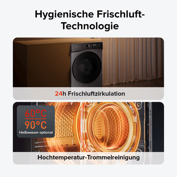 Wie unterscheiden sich günstige und hochwertige Waschmaschinen mit Trommelreinigung in der Reinigungsleistung?