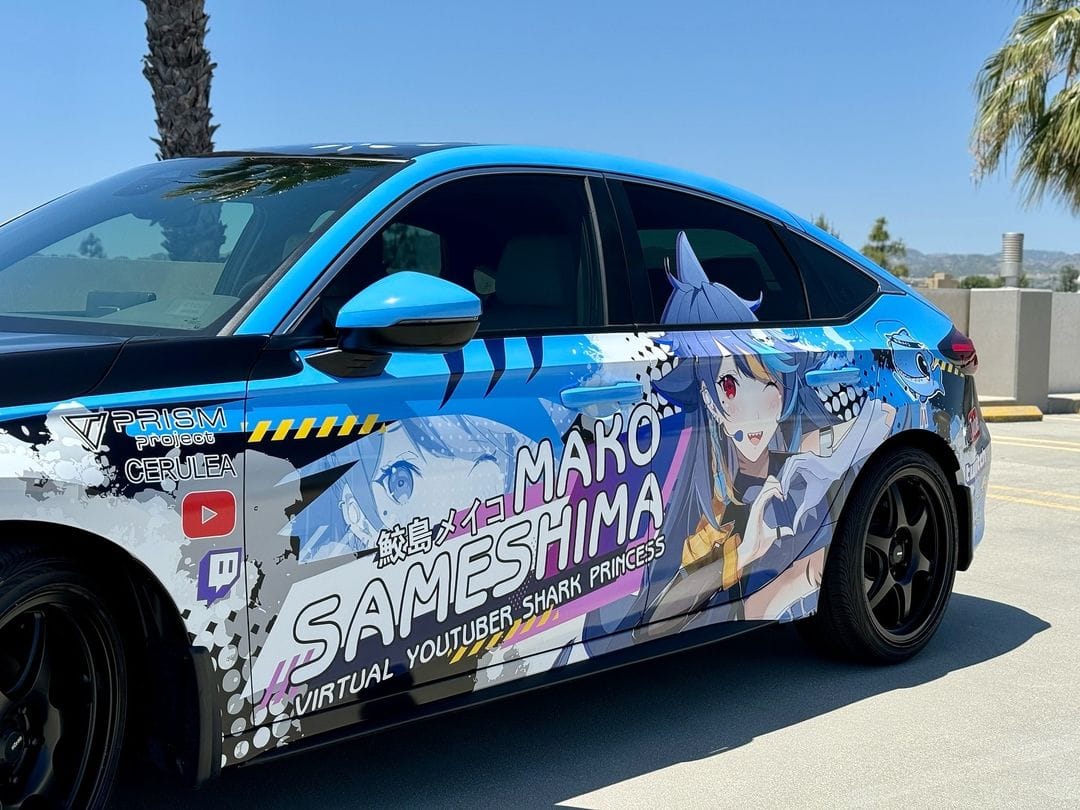 Was kostet eine Autofolierung im Itasha-Design? Alle Preise auf einen Blick