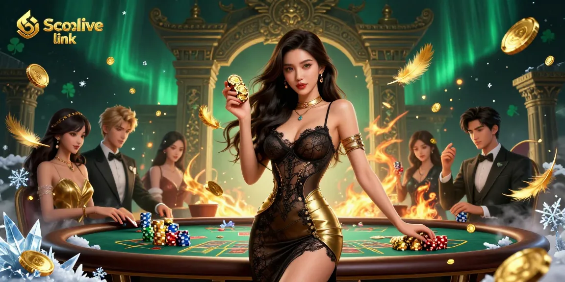 Experience the Socolive link by winning at a VIP baccarat table with glamorous visuals.