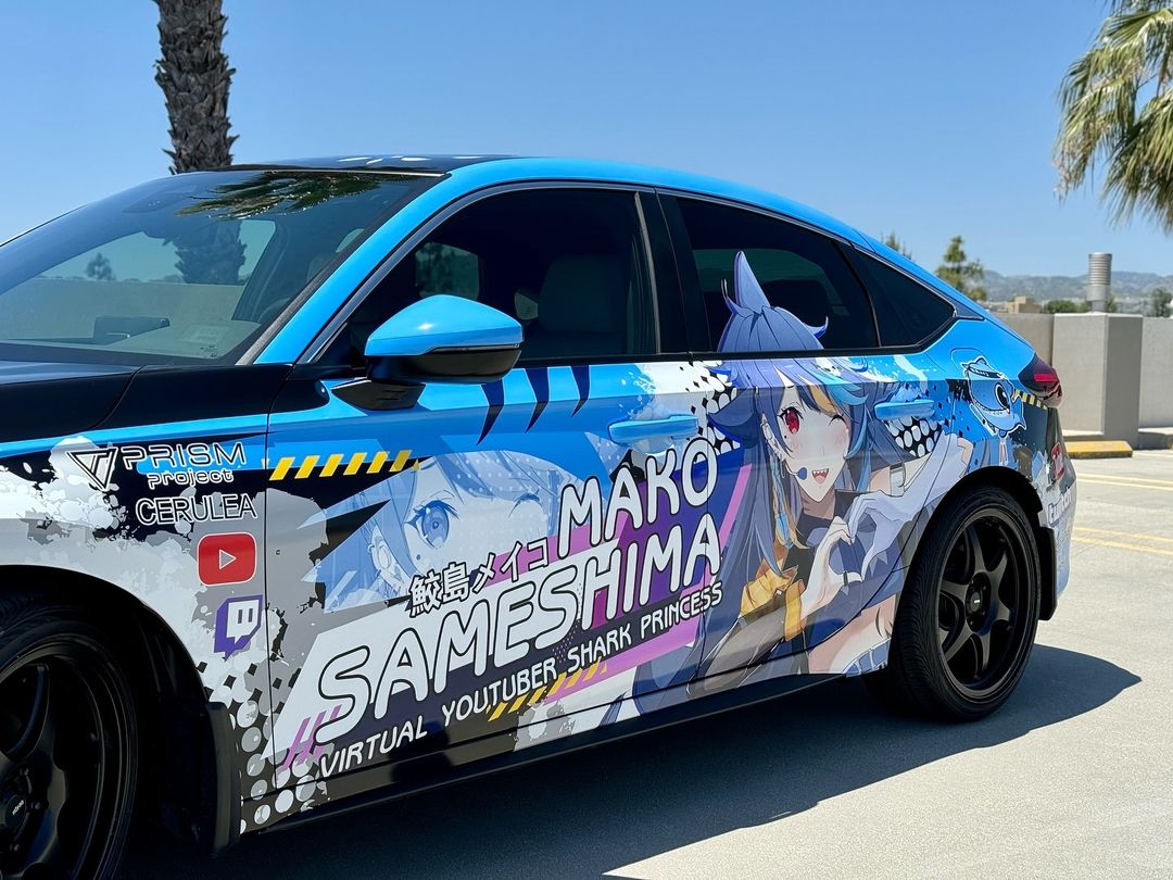 Was kostet eine Autofolierung im Itasha-Design? Alle Preise auf einen Blick