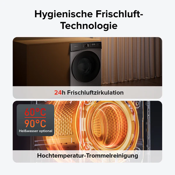 Wie unterscheiden sich günstige und hochwertige Waschmaschinen mit Trommelreinigung in der Reinigungsleistung?