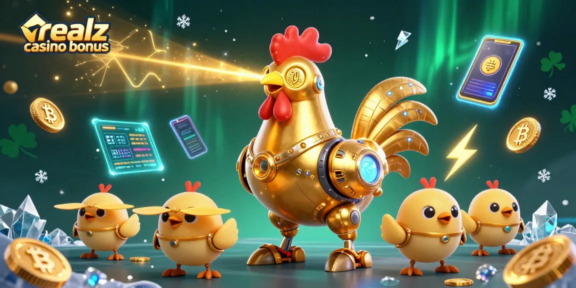 Nutzen Sie den realz casino bonus, um spannende Casino-Gewinne zu erzielen, während futuristische Maschinen das Spiel leiten.