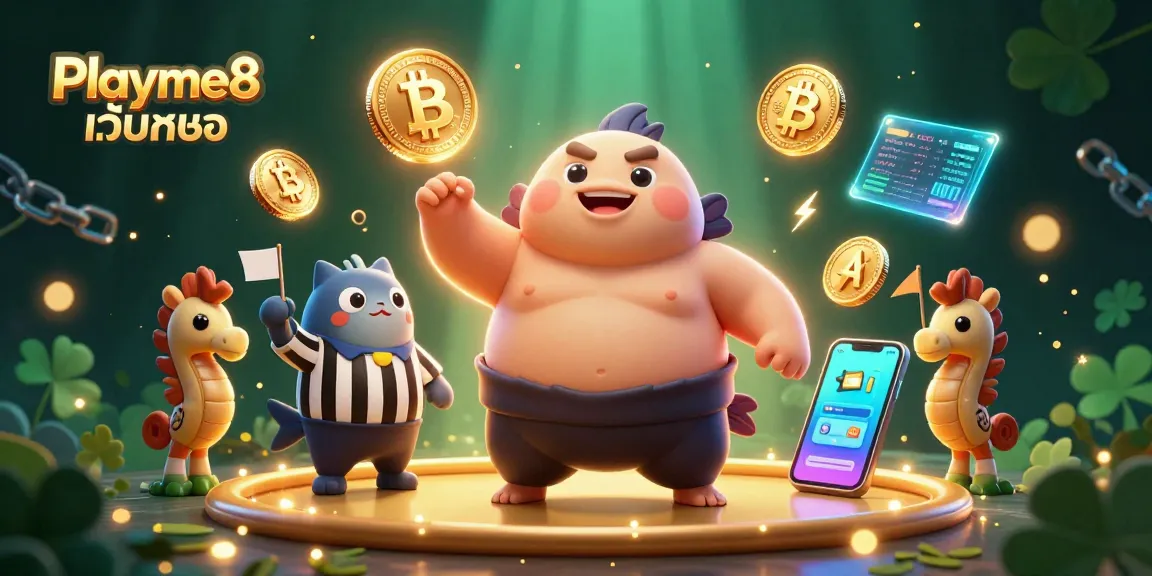 เล่นเกมอย่างเพลิดเพลินกับ Playme8 เว็บตรง ด้วยบรรยากาศที่โดดเด่นและกราฟิกที่น่าตื่นตาตื่นใจ