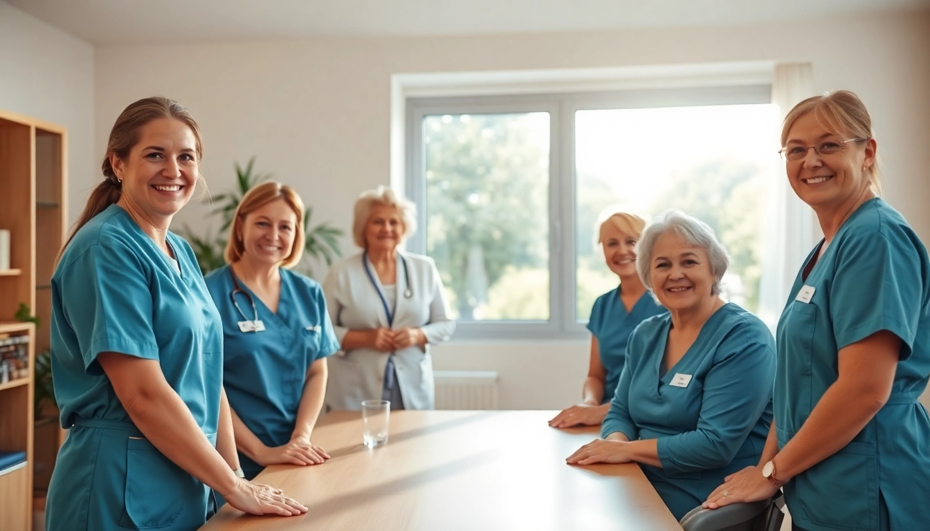 Ein engagiertes Team in der Pflege zeigt, wie man erfolgreich Personalgewinnung in der Pflege umsetzt.