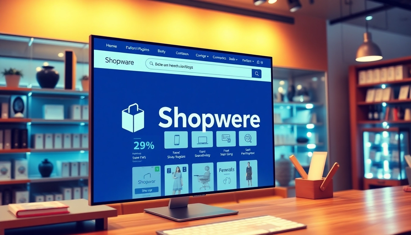 Visualisierung von Shopware Plugins in einem modernen E-Commerce-Shop mit benutzerfreundlicher Oberfläche.
