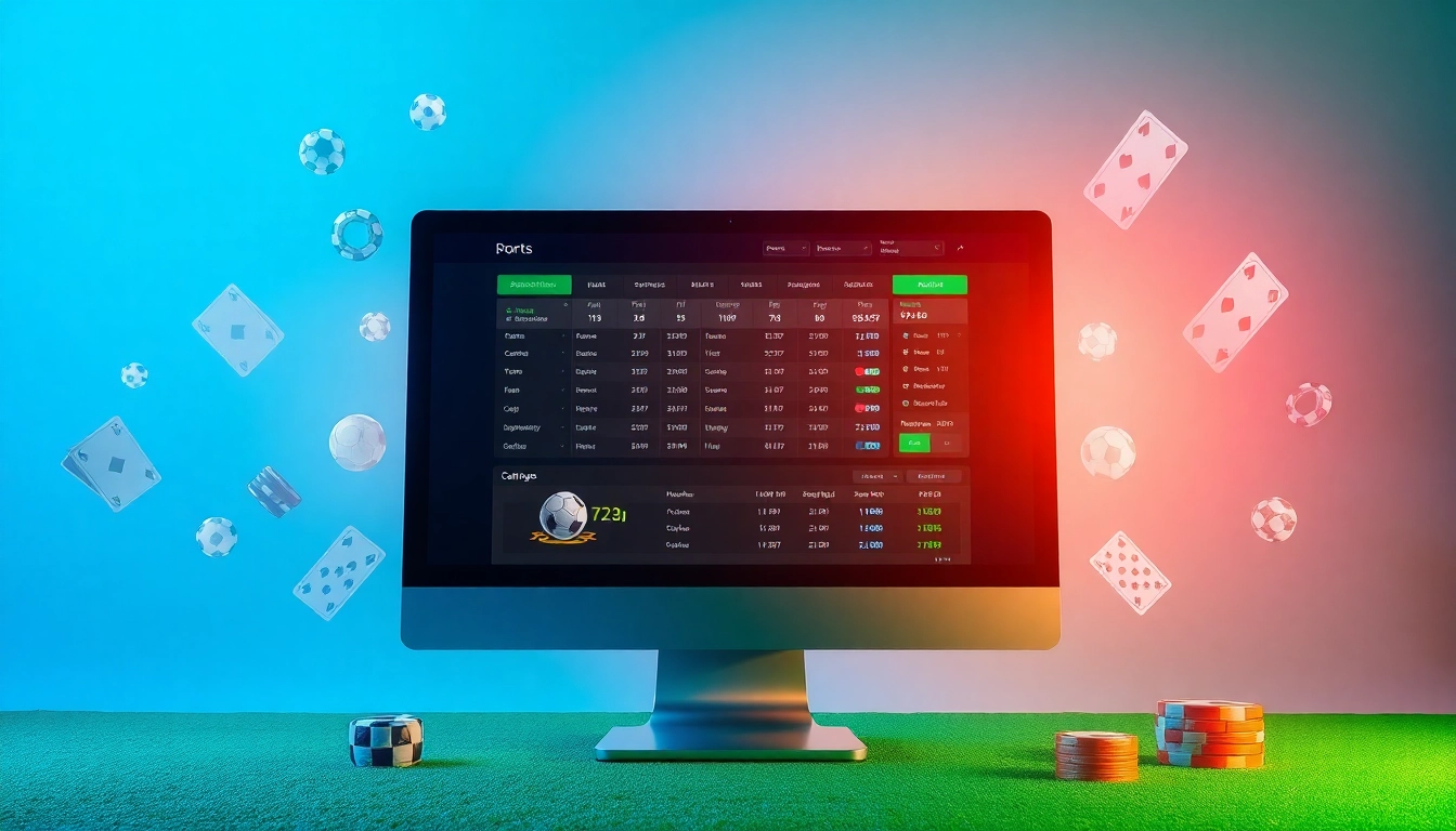 Erlebe das aufregende Sportwetten-Interface der besten wettanbieter ohne lugas in einem modernen Setting.