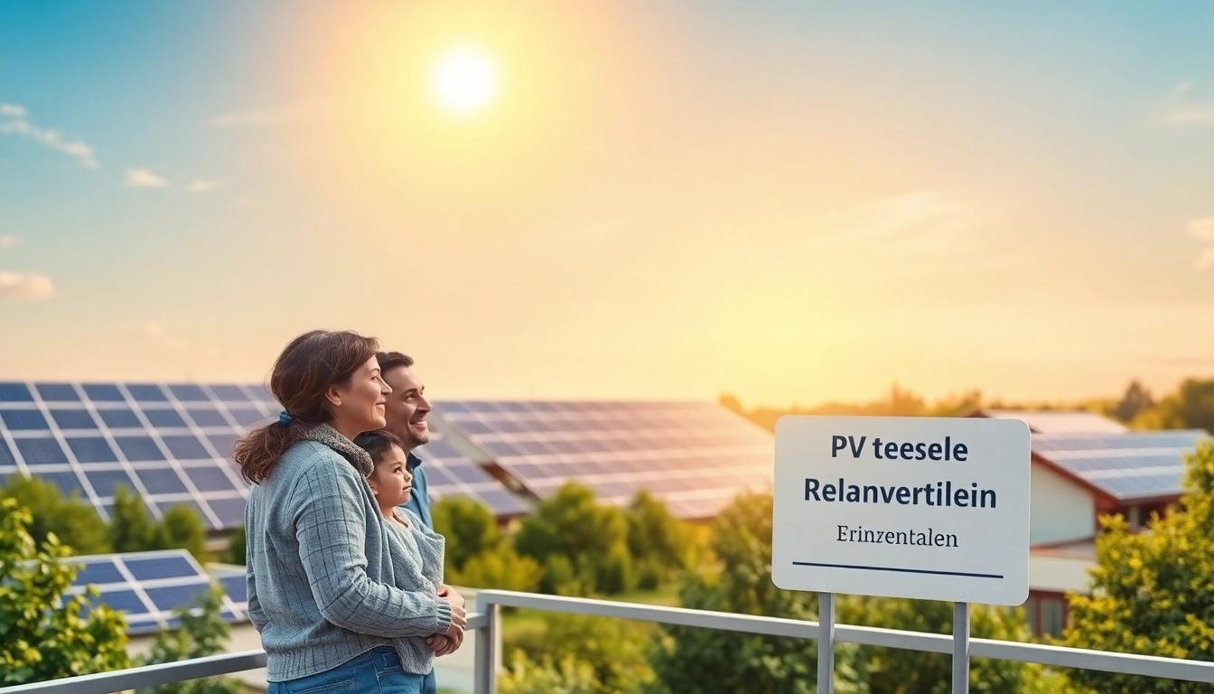 Erleben Sie die PV-Steuerliche Vorteile durch nachhaltige Solarenergie, dargestellt durch eine glückliche Familie auf ihrem Balkon.