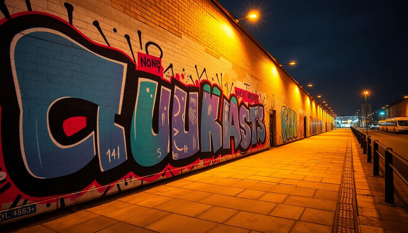 Entdecke beeindruckendes Graffiti Köln mit lebendigen Farben und urbanem Flair auf einer Ehrenfelder Wand.