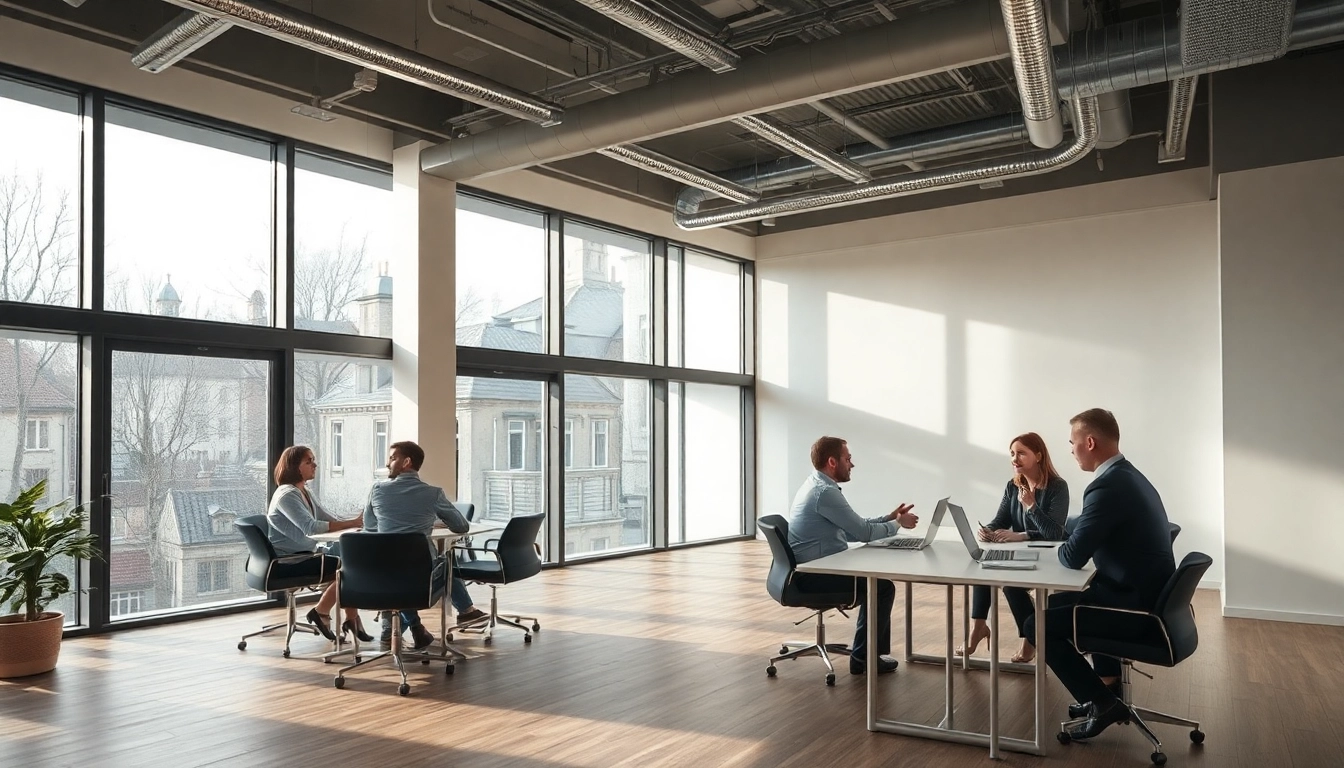 Professionelle Zusammenarbeit im Büro, dargestellt durch Headhunter Leverkusen.