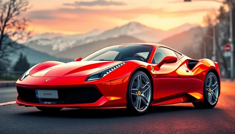Veredeln Sie Ihr Fahrzeug mit Ferrari PPF München, das während der Montage perfekt erstrahlt.
