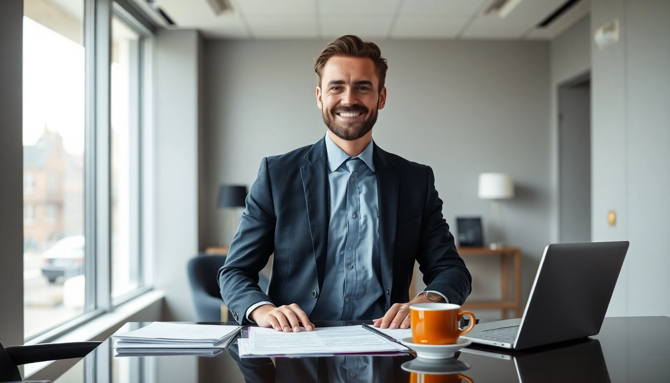 Headhunter Erfurt inspiriert mit professioneller Atmosphäre in einem modernen Büro.