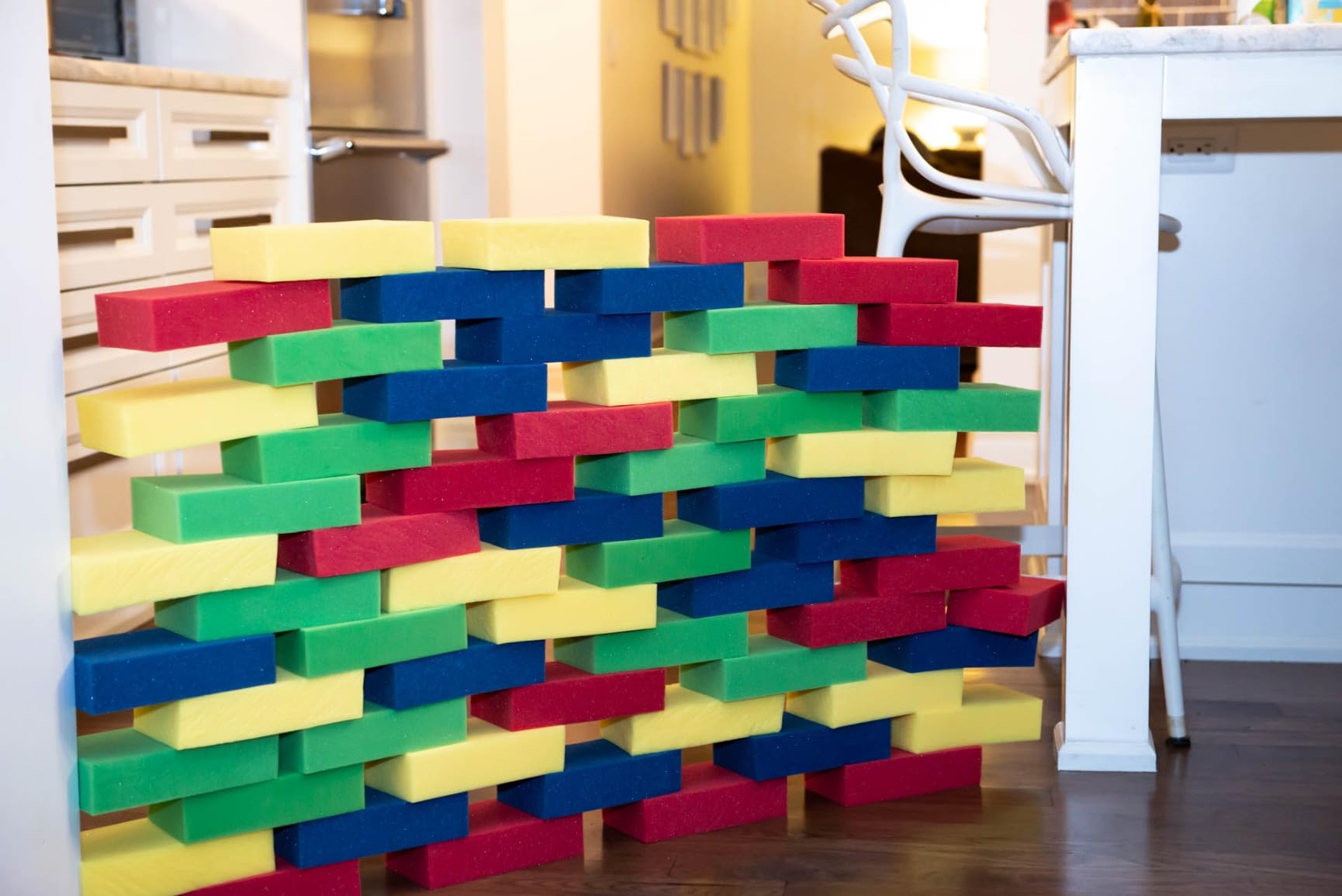 Schaumstoff Bausteine fuer pädagogisches Spielen und Lernen