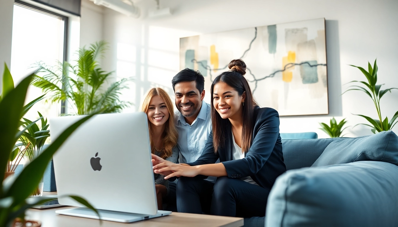 Headhunter IT berät IT-Professionals in einem modernen Büro, optimiert für Karrierechancen.